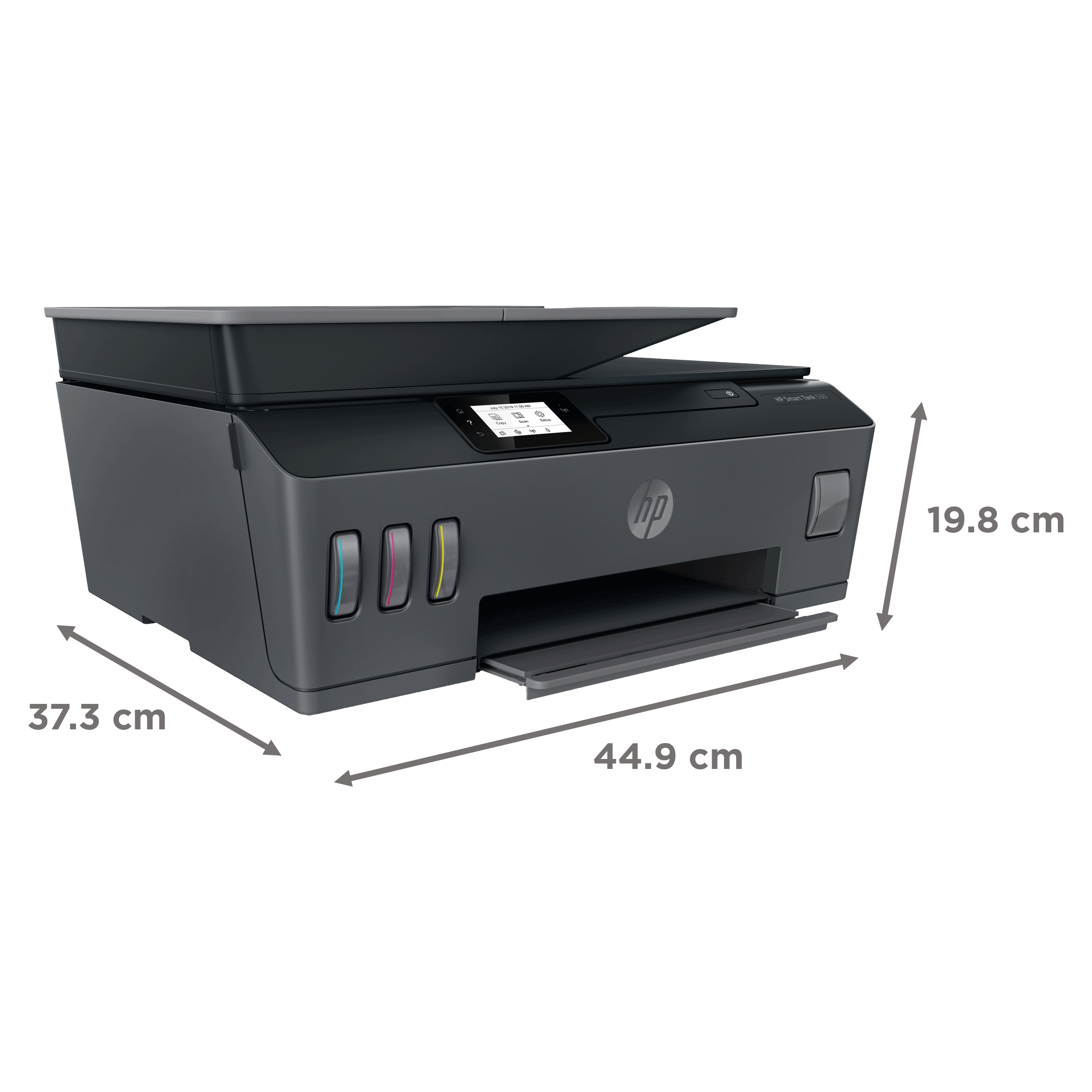 Buy Hp Smart Tank 530 Wireless Color All In One Inkjet Printer Borderless Printing 4sb24a 0792